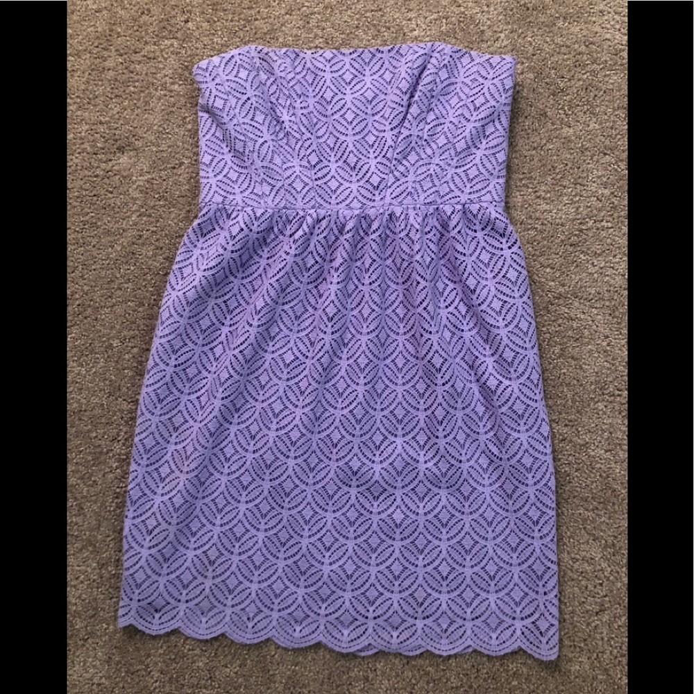 Lavender Shoshana dress